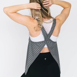 NWT Gray Zyia Tank-Medium